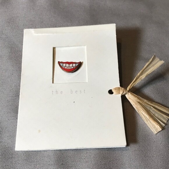 Vintage The Best Smile Collectible Enamel Lapel Pin 1998 - Picture 2 of 4